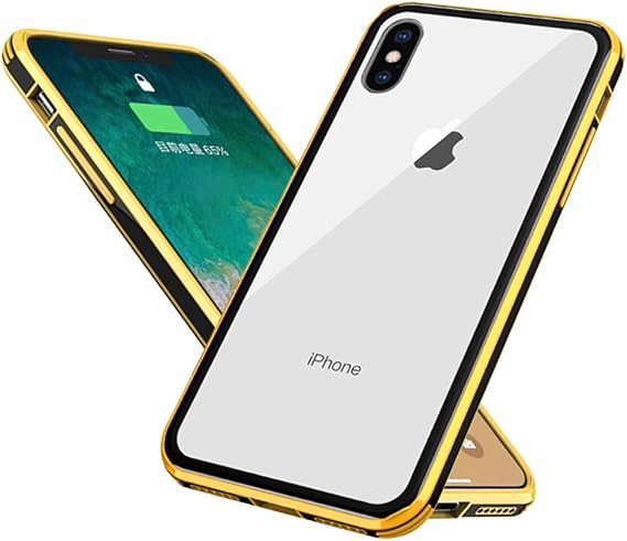 imax case xsmax xmax Compatible with apple iPhone xs max cases cover luxury tempered glass 10max ip iph xmaxs 10 10s protective bumper x sx ixs ixsmax iphonexs xmas xphone skin 6.5inch-(yellow)