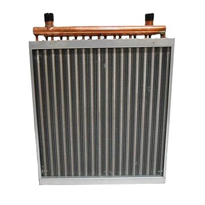 18x18 Water to Air Heat Exchanger Hot Water Coil Outdoor Wood Furnace