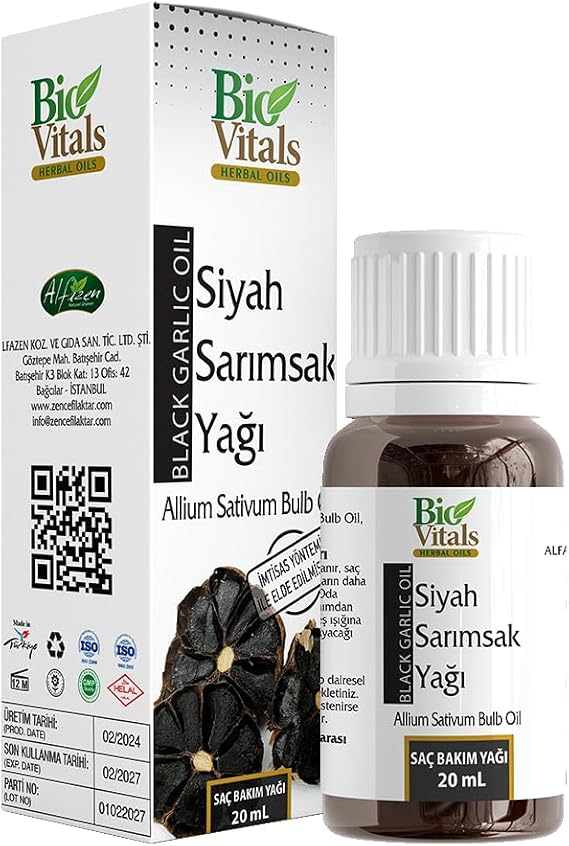 Bio Vitals Black Garlic Oil 20ml