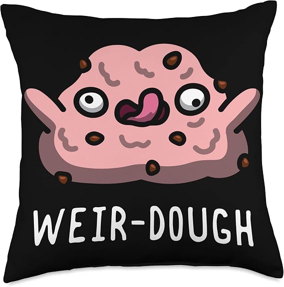 Weir-dough Baking Bread Maker Pastry Chef Culinary Artist Throw Pillow