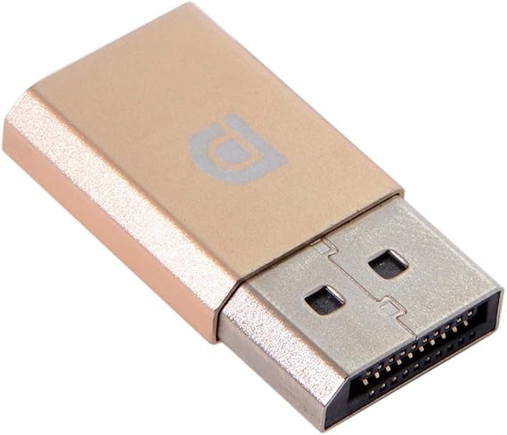 cablecc DP Virtual Display Adapter Displayport Dummy Plug Headless Ghost Emulator 2560x1600p@60Hz