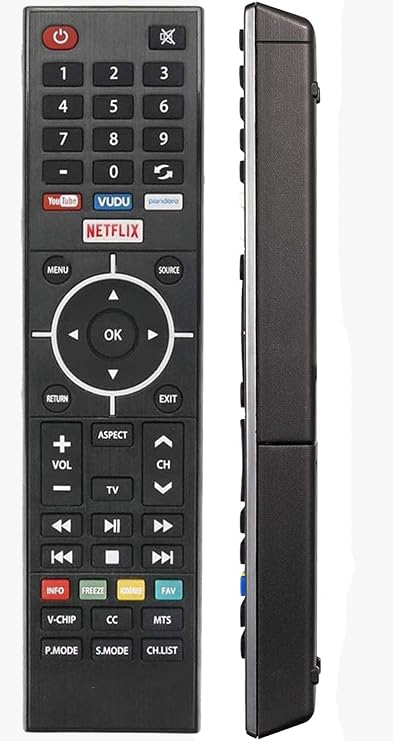 Universal Replacement Remote Control for Element E4SFT5517 E2SW5018 E4SW5518 ELST3216H ELSJ4016 ELST5016S ELSJ5017 ELSW3917BF E4STA5017 E4SFT5017 Smart TV