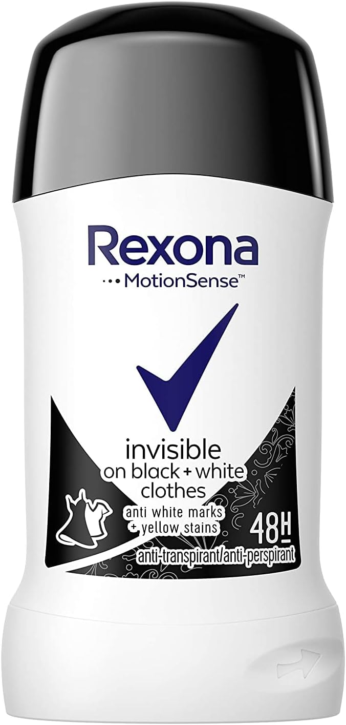 Rexona Invisible Black & White Diamond Deodorant Stick 40 ml