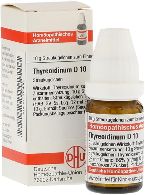 Thyroidinum D 10 Globules 10 g