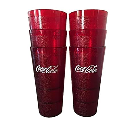 Supply Depot coca cola Restaurant Red Plastic Tumblers 24oz | Carlisle Plastic Cups