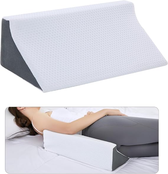 Wedge Pillow for Side Sleepers, Body Positioning Support