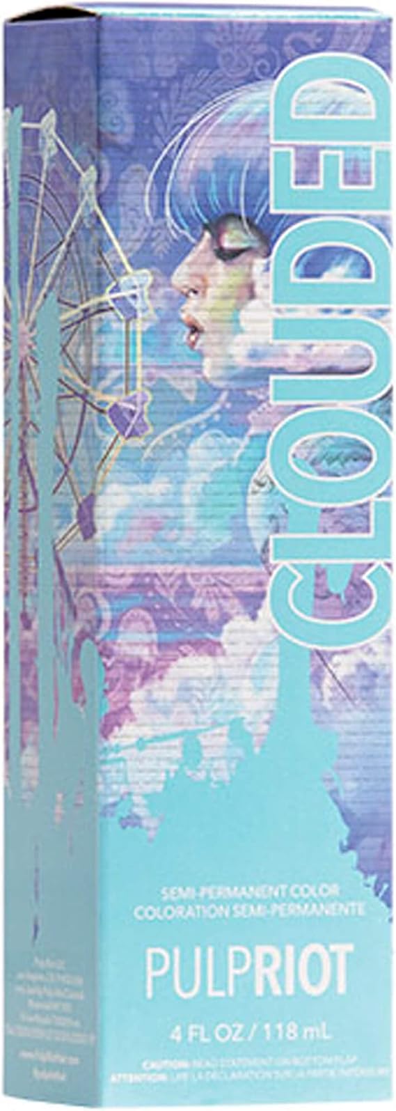 Pulp Riot Semi-Permanent Cruelty-Free & Vegan Hair Dye - Clouded 118ml