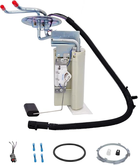 Fuel Pump Hanger Assembly and Sending Unit for 1992 1993 1994 1995 1996 1997 FORD F Super Duty F-150 F-250 L6 4.9L V8 5.0L 5.8L 7.5L SP2005H Midship Tank 17 Gallon