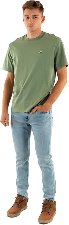 Lacoste Men's Cotton T-Shirt, Thym, L