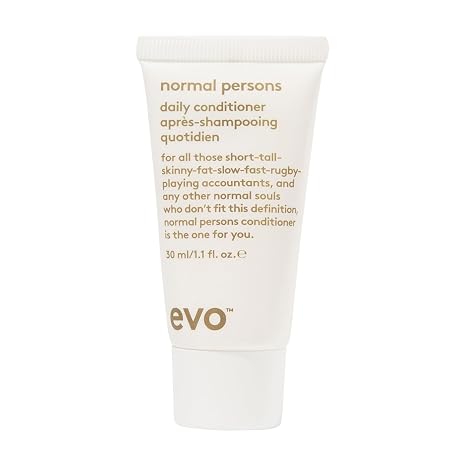 Evo Normal Persons Daily Lightweight Conditioner for Normal to Oily Hair - Refreshes Scalp, Reduces Frizz & Strengthens