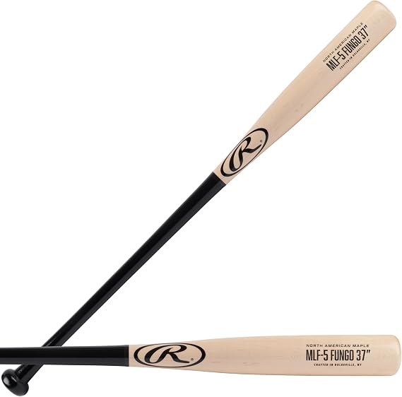 Rawlings | Maple FUNGO Training Bat | Baseball/Softball | Multiple Lengths | Multiple Colors