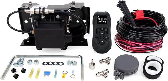 Air Lift 74000EZ WirelessAIR On-Board Air Compressor System with EZ Mount | Dual Path, Effortless Control of Air Suspension Via Handheld Remote or Mobile App