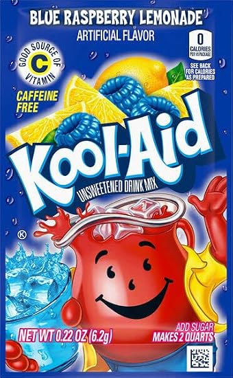 Kool-Aid Drink Mix - 8 Packets (Blue Raspberry Lemonade)