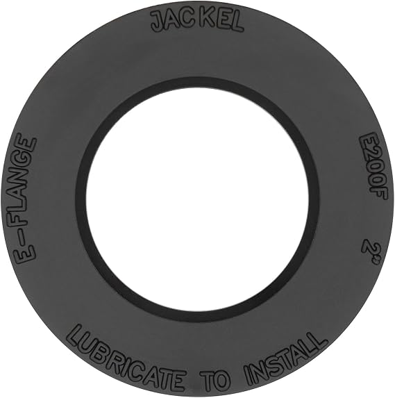 Jackel E-Flange 2.0 Inch, Black, Plastic, Universal Fit, Engine Component Cover