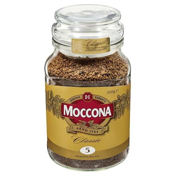Moccona Freeze Dried Instance Coffee 200g (Classic (Medium Roast))
