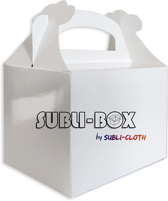 Subli-Box Cardboard Sublimation Blister Gift Pack 20 Units by Subli-Cloth
