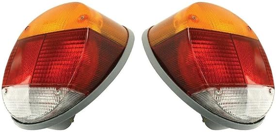 Tail Light Assembly for VW for Super Beetle Base 1973-1979 Left/Right w/Bulbs