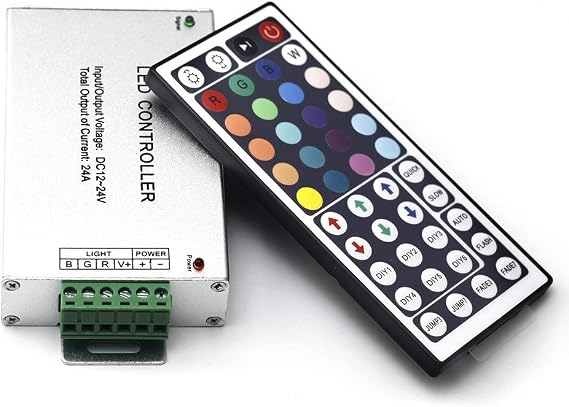 EAGWELL 12V-24V Wireless Remote Controller for Storefront Light,LED Strip Lights 5050 3528 5730 5054