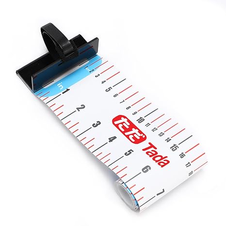 Tada 48in/122cm Fishing Ruler Fish Measuring Tape with Bump Board