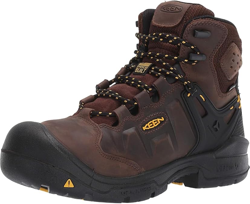 KEEN Utility Men's Dover 6" Waterproof Work Boots (Comp Toe)