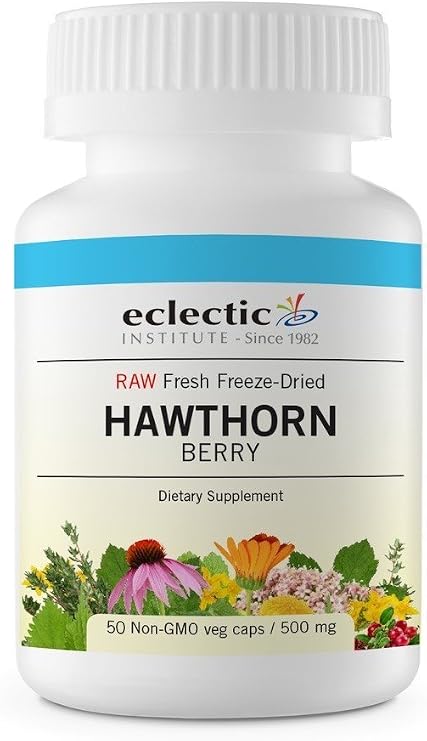 Eclectic Hawthorn Berry Freeze Dried Vegetables, Blue, 50 Count