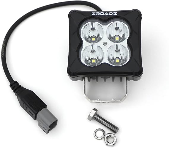 ZROADZ Z30BC20W-D3F 3"Light Pod, G2 Series, White, Flood 1 Pc