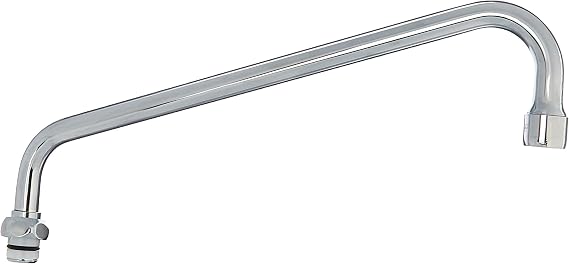 T&S Brass 062X Swing Nozzle, 12-Inch, Chrome