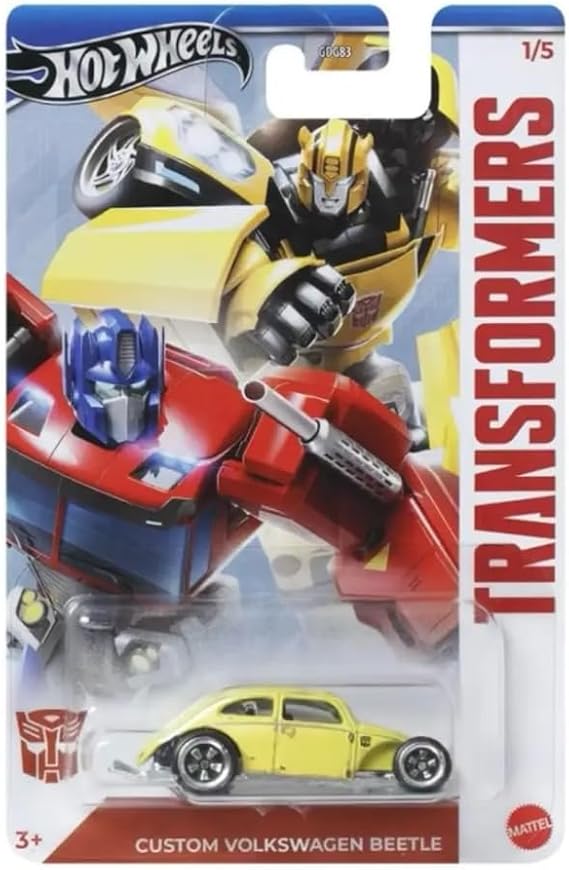 Hot Wheels Transformers Custom Volkswagen Beetle 1/5 Die-Cast Vehicle