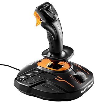 Thrustmaster T16000M FCS Flight Stick - Hall Effect Precision Joystick, Ambidextrous Design, 16 Buttons, Programmable Profiles for Flight Simulator - Compatible with PC