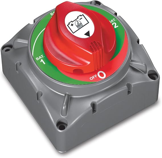 BEPBEP Heavy-Duty Four Battery Selector Switch (721)