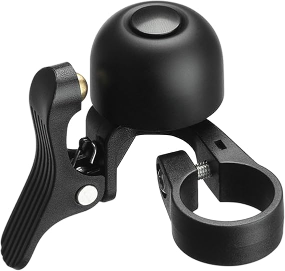 Bike Bell for Polygon Xtrada 5, Copper Alloy, Loud Clear Ring, Dual-Side Mount for 22.2 mm Bike Handlebars, Compact Stylish Design