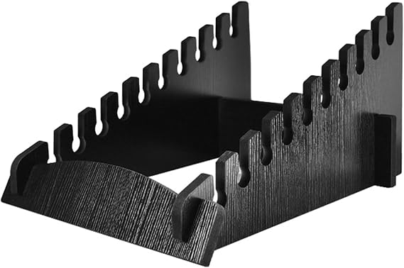 Tile Display Stand,Floor-standing Wooden Tile Display Rack with 12 Card Slots, Heavy-duty Storage Stand for Ceramic Samples in Retail Stores