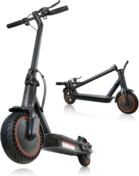 Electric Scooter Adults,350W Motor Escooter,Max 19 Mph and 21 Miles Long Range,8.5" Tires, Portable Folding Commuting E-Scooter with Dual Braking System and App Control