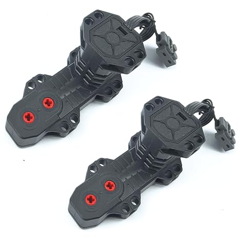 2 PCS 5292 Buggy Monster Motors with Power Functions, Compatible with Leading Building Brick Systems for MOC Technic-Style Projects – Ideal for Building Off-Road Vehicles and Sports Cars
