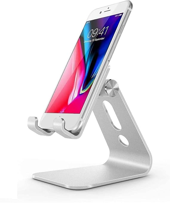 Hobimtek HT-50 Alüminyum Telefon Standı Tutucu Aşağı Yukarı Hareketli iPhone ile Uyumlu Galaxy Huawei Xiaomi