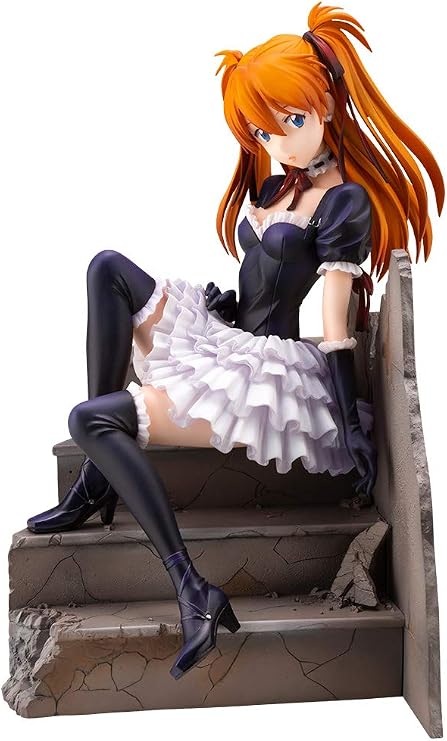 Neon Genesis Evangelion Soryu Asuka Langley ~Gothic Lolita ver.~:RE 1/7 Scale PVC Painted Finished Figure