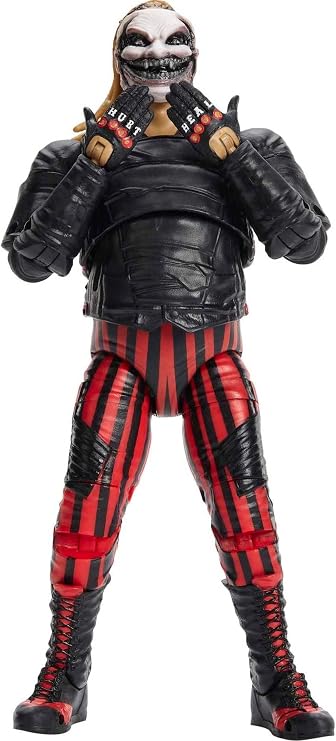 Mattel WWE Ultimate Edition Action Figure & Accessories Set,#34;The Fiend" Bray Wyatt 6-inch Collectible with 30 Articulation Points, Swappable Pieces & Entrance Gear