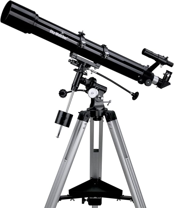 Sky-Watcher Evostar-90 (EQ-2) (90mm (3.5) f/900) Refractor Telescope Silver