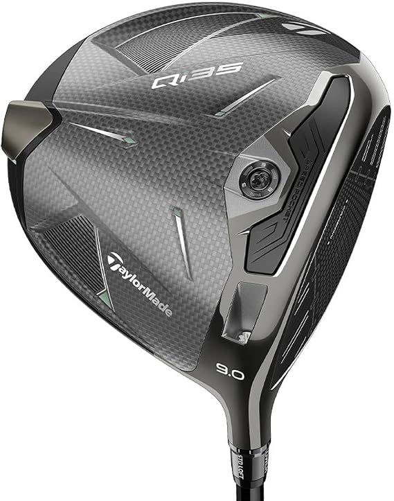 TaylorMade Qi35 Driver Golf Club, Optimized for Ideal Launch and Spin, Customizeable Weight Distribution for Distance and Forgiveness
