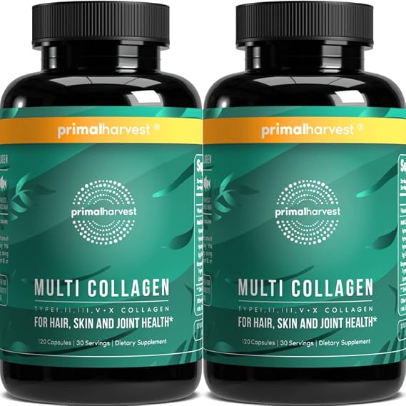 Primal Harvest Multi Collagen - Daily Supplement, Dairy & Gluten Free