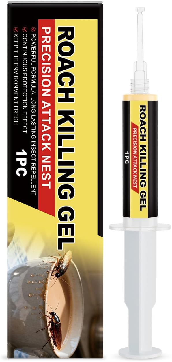 Roach Trap Master,Powerful Cockroach Gel,Cockroach Killer Bait,Ready to Use Cockroach Killer,Powerful Cockroach Repellent Insect Roach Killer,Roach Traps Cockroach Bait Gel,Alternative for Cockroach
