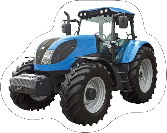 Trecker Tractor Shape Cushion Decorative Cushion for Children