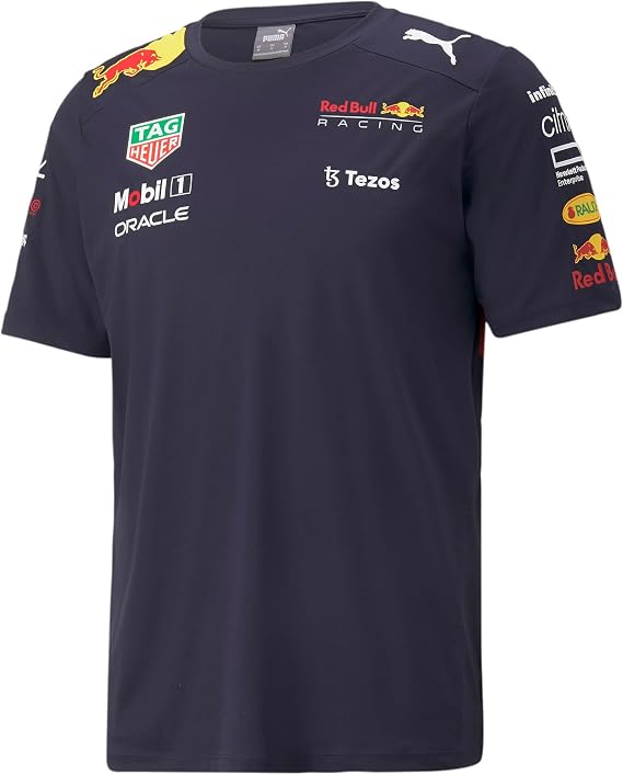 Red Bull Racing - Official Formula 1 Merchandise - 2022 Team T-Shirt - Men - Navy - M