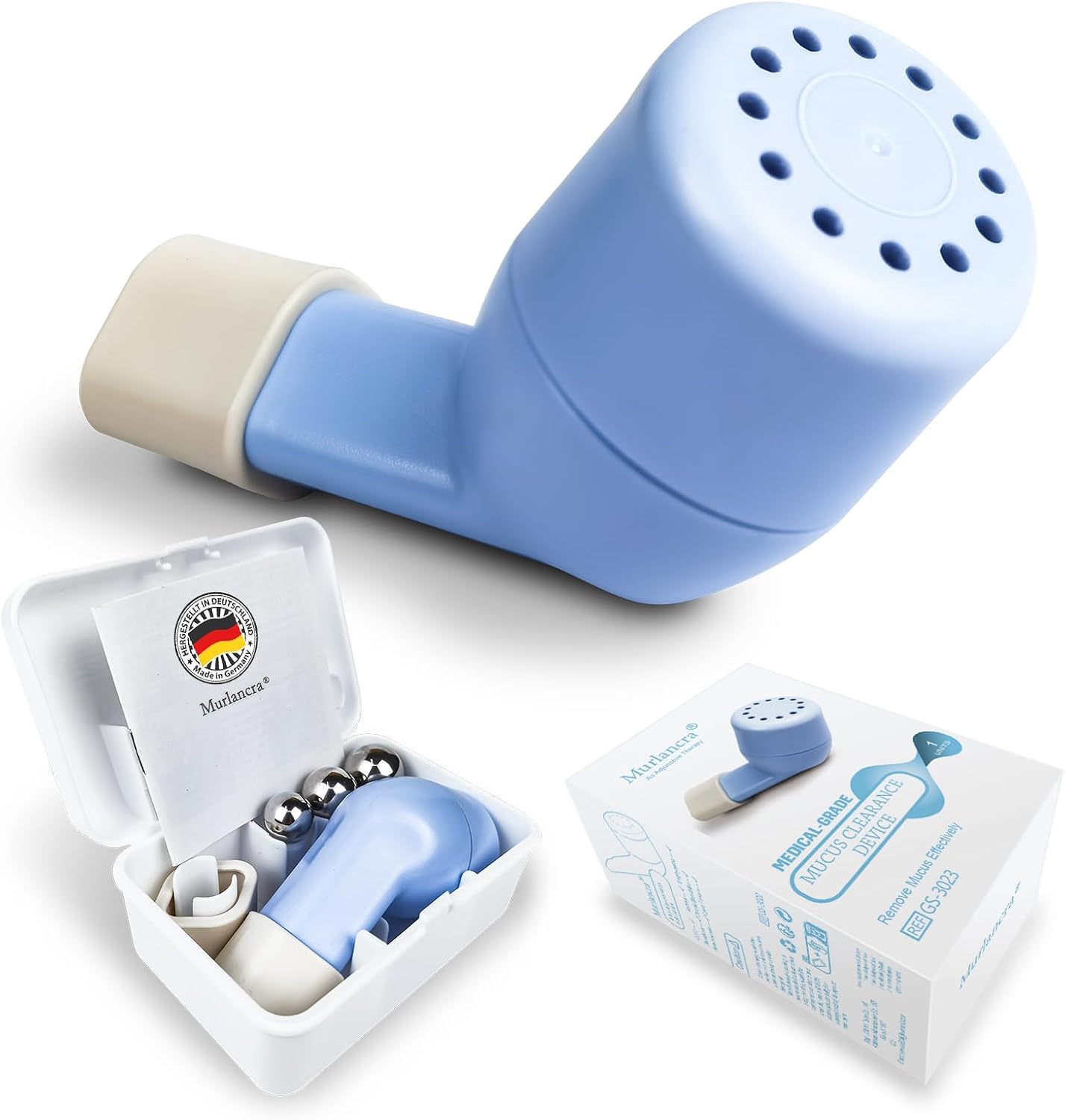 Lung Exerciser and Mucus Clearing Device Breathing Mucus Clearing Relief Remover
