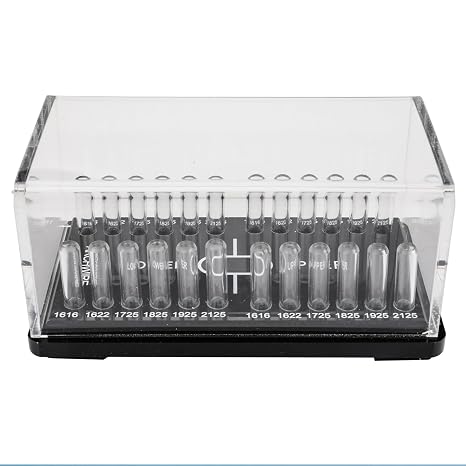 Dental Acrylic Archwire Organizer-Orthodontic Wire Box with Lid for Dental Clinic Arrange and Store Orthodontic Arch Wires Use(Square)