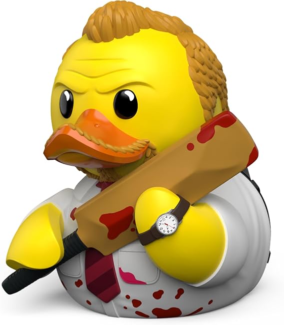 TUBBZ: Shaun of the Dead Shaun Zombie Slayer Rubber Duck Collectible 3.5"