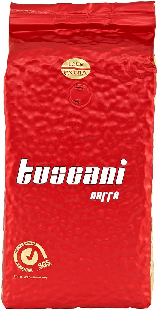 Caffe Tuscani Lote Extra Traditional Portuguese roasted coffee Beans 1 kg