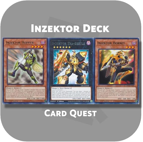 Generic Complete Custom Deck for Yu-Gi-Oh! - Inzektor Xyz Deck