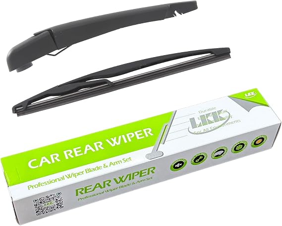 LKK Rear Windshield Wiper Arm Blade Kit Compatible with Chevrolet Chevy Sonic Hatchback 2012-2020 Rear Window Wiper Assembly Set