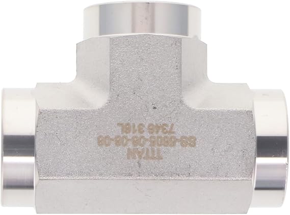 HYDRAULICS DIRECT | 5605-12-12-12 | Female Pipe Tee 3/4" NPTF x 3/4" NPTF x 3/4" NPTF